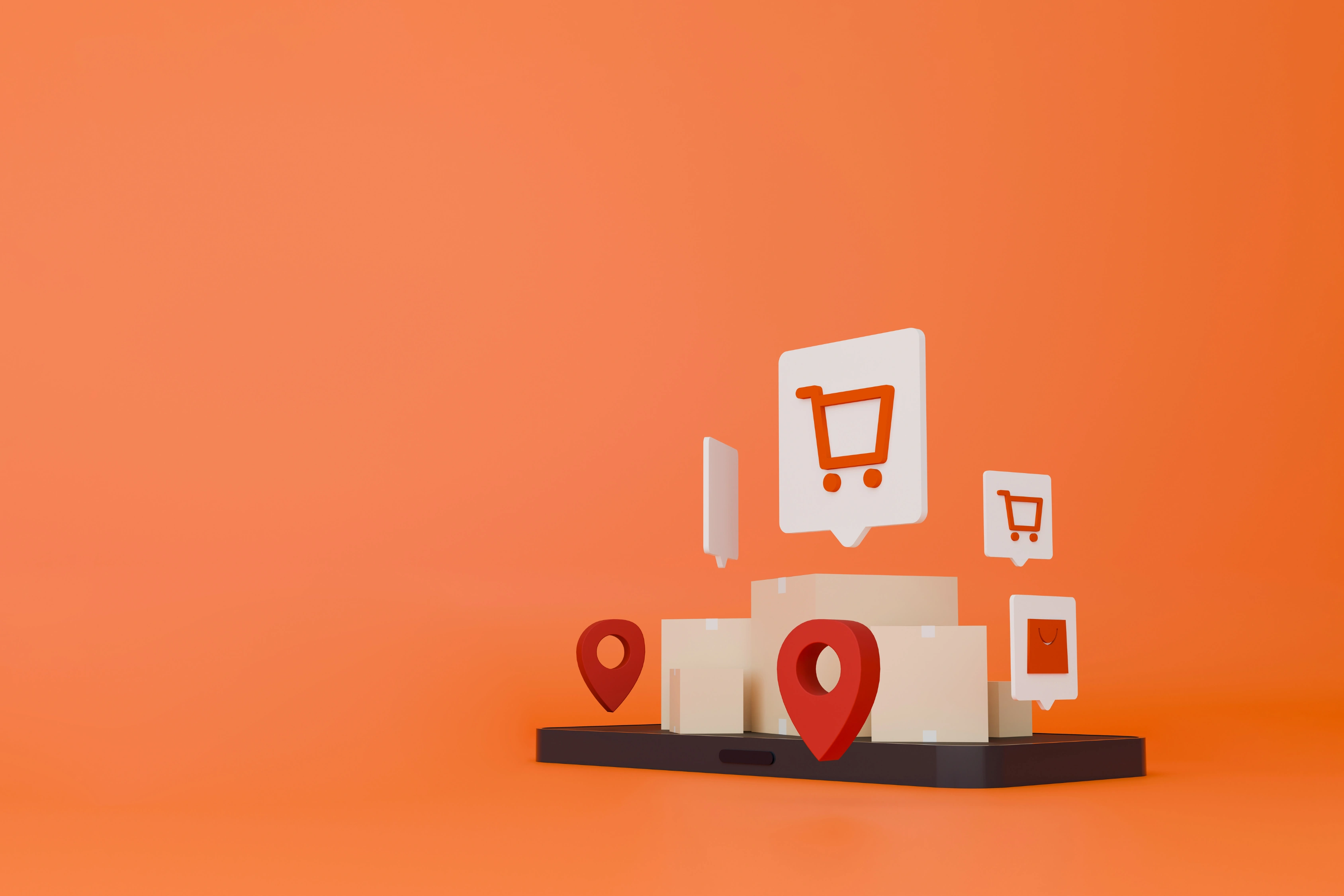 Real-time package tracking on multiple devices